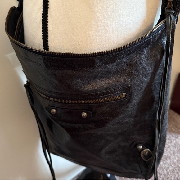 Besso Large City Moto Motorcycle Crossbody Bag - Picture 7 of 13